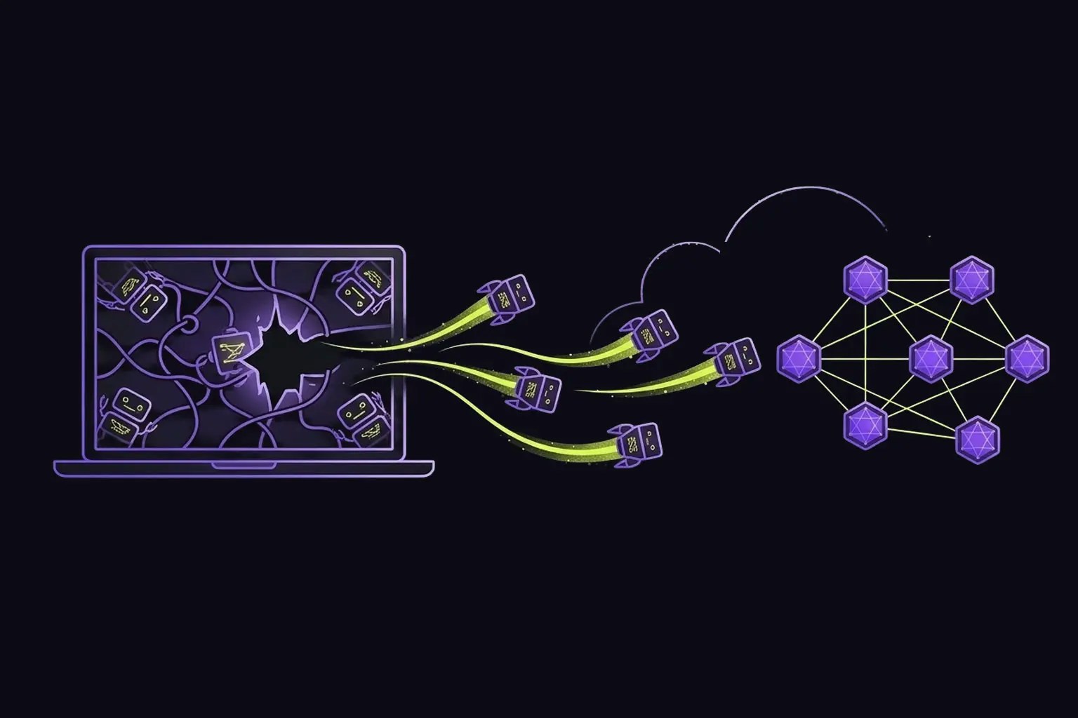 Your agents are stuck on localhost