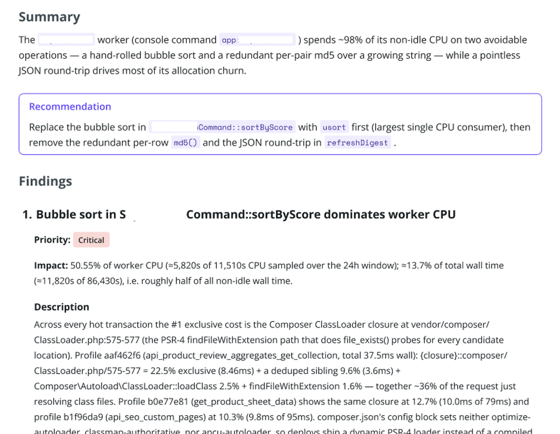 Log-analyzer agent task report