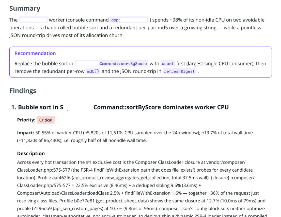 Log-analyzer agent task report
