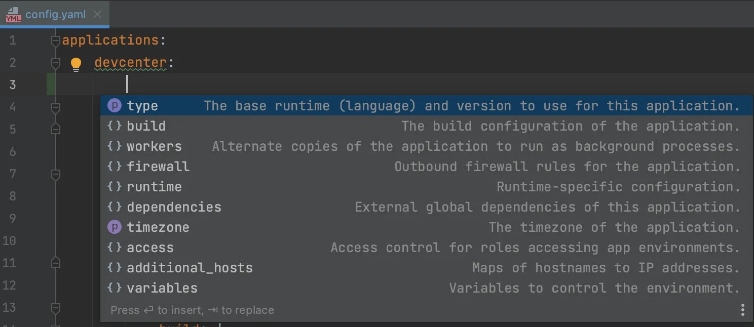 Type less, discover more: Autocomplete every valid setting