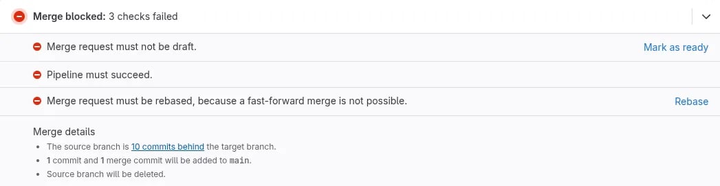 Gitlab Code Button The only correct way to git pull and merge - Upsun Developer