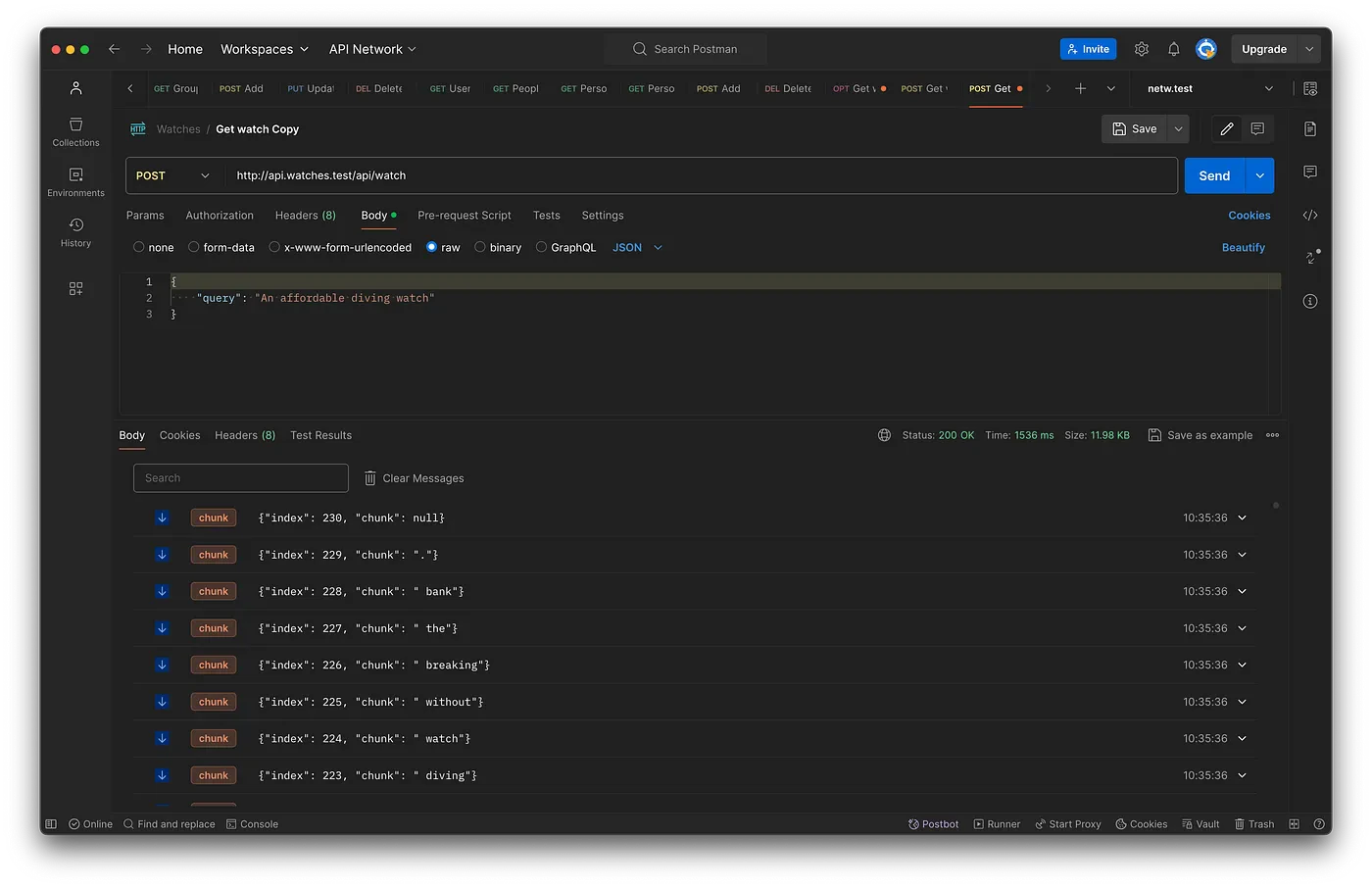 API Test with Postman