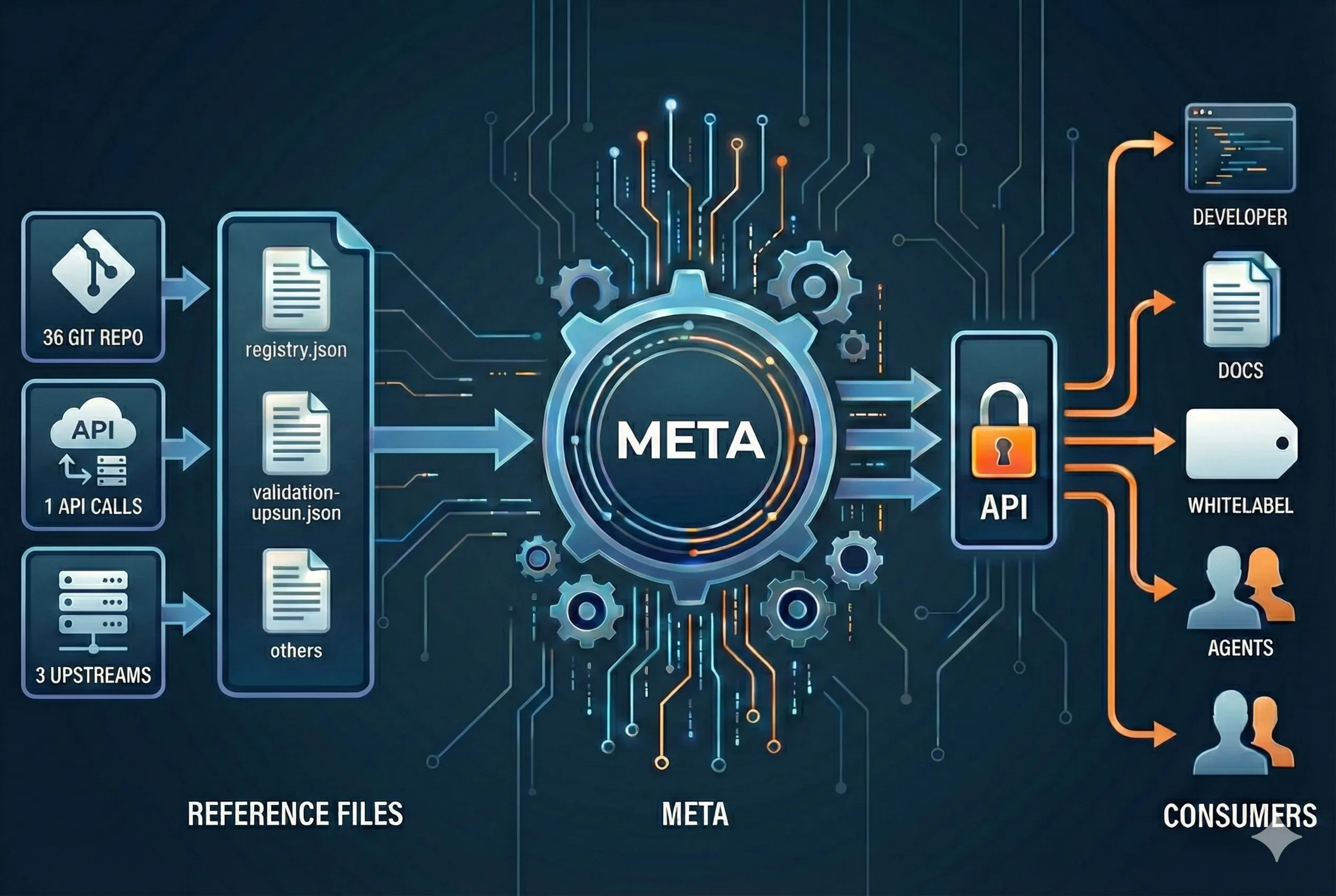 Meta-Upsun architecture