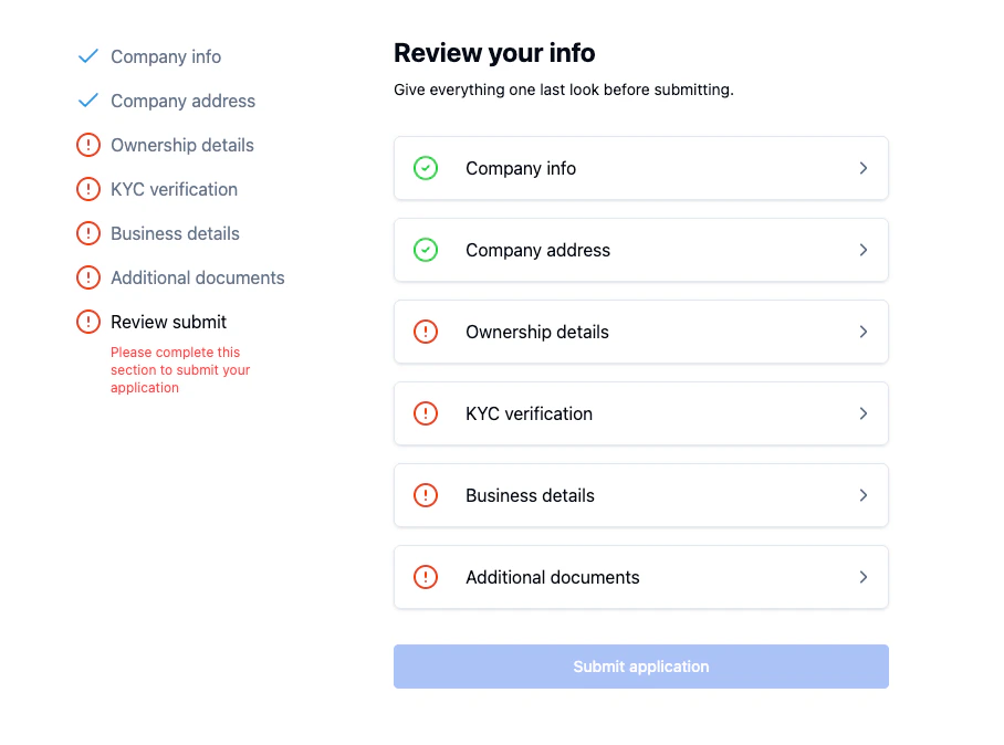 KYC document upload