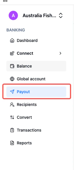 Payout list