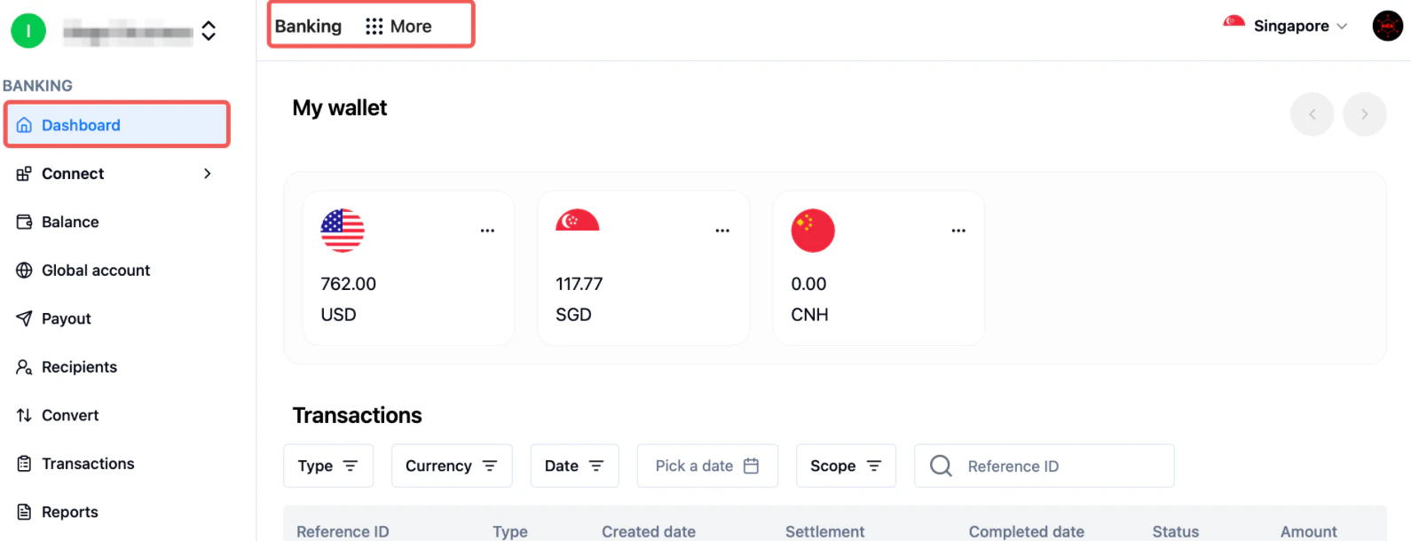 create conversion via dashboard 1