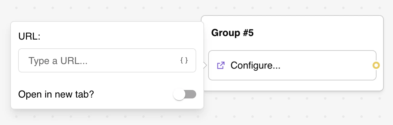 Redirect logic block