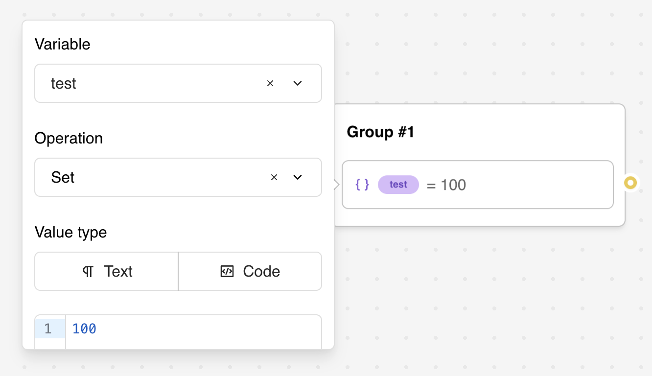 Variable - QuickBot Documentation