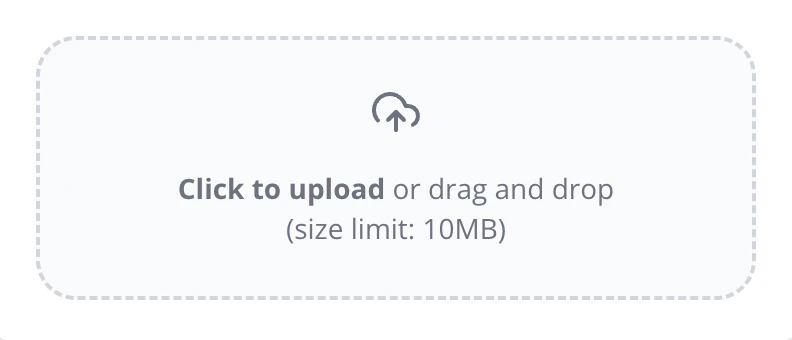 File upload input in bot