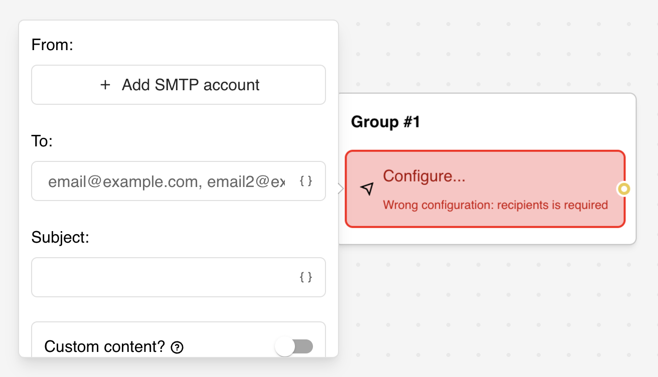 Email - QuickBot Documentation