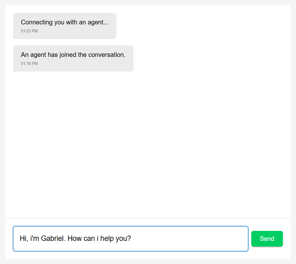 Conversation Started