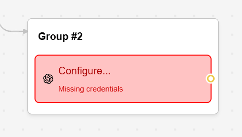 Flow editor validation