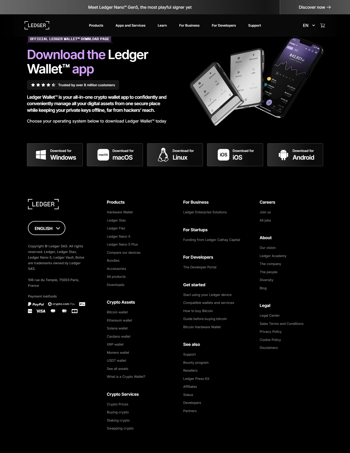 Ledger Start