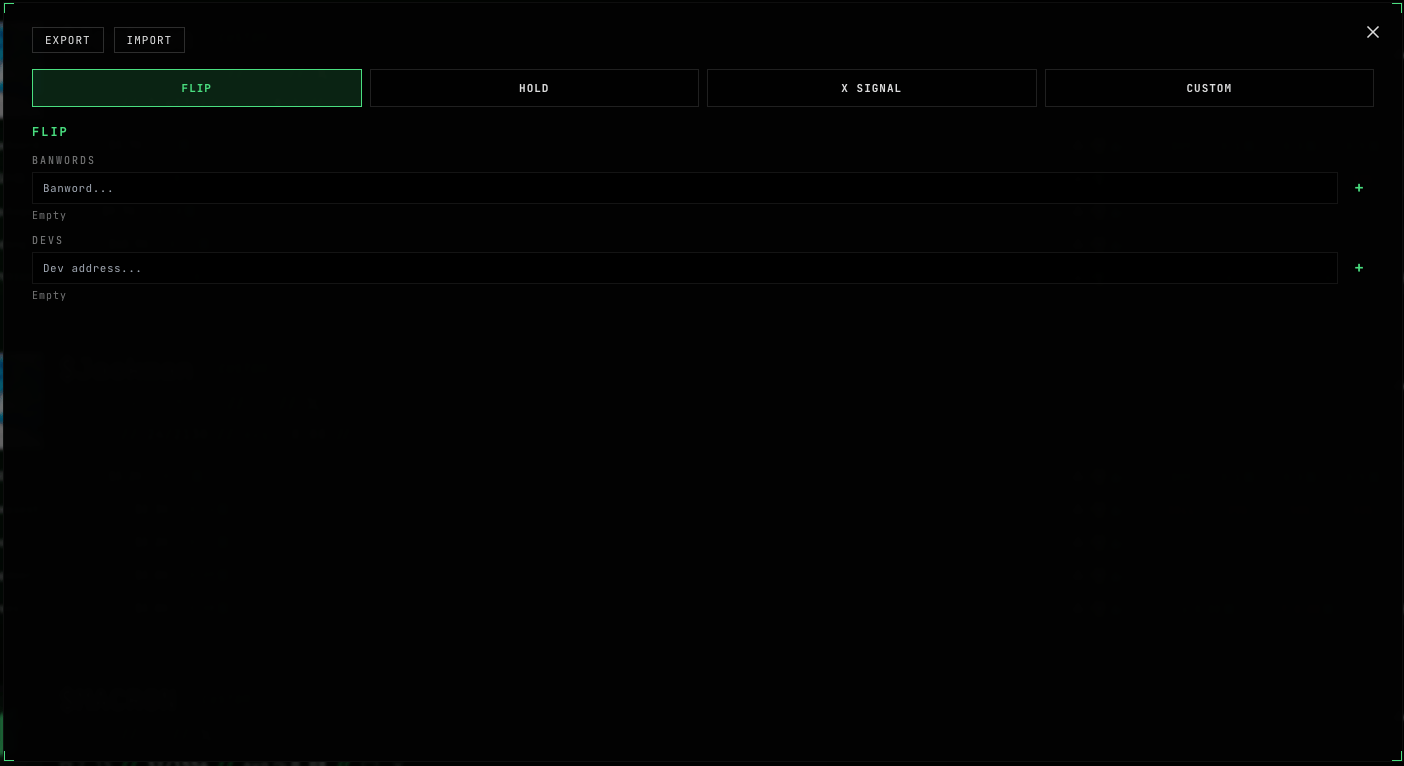 USEFUL blacklist