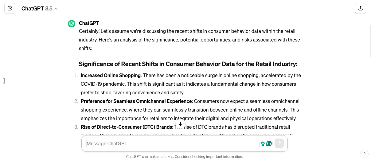 Data Analysis