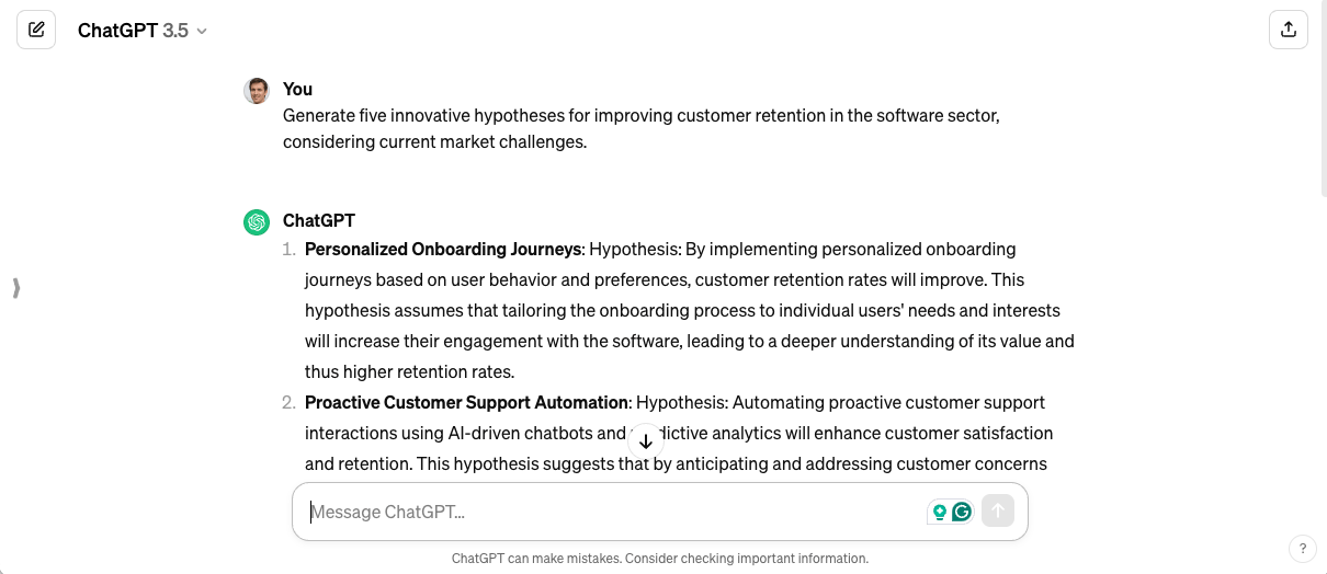 Developing Hypotheses
