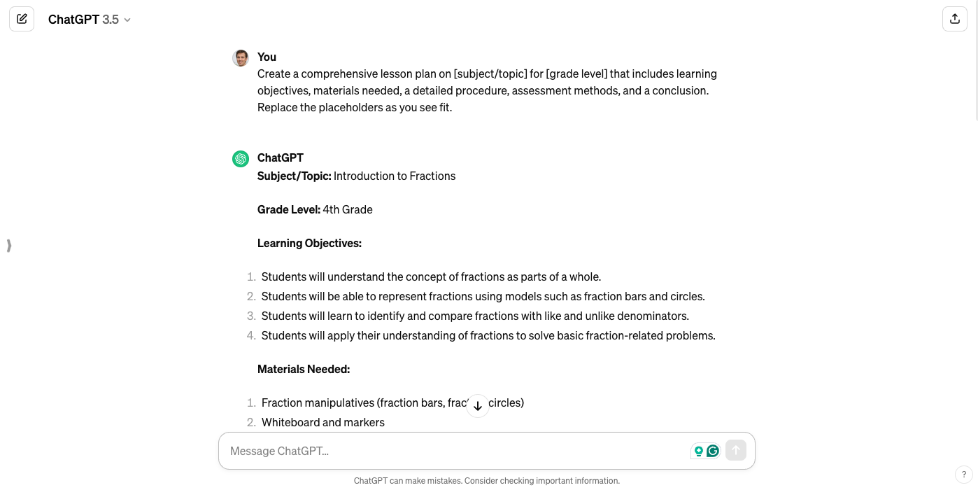 Designing Lesson Plans