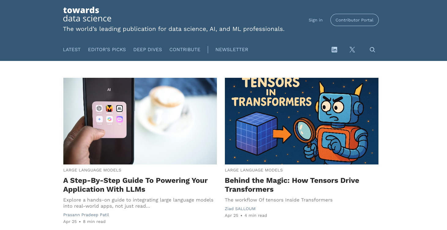 Towards Data Science