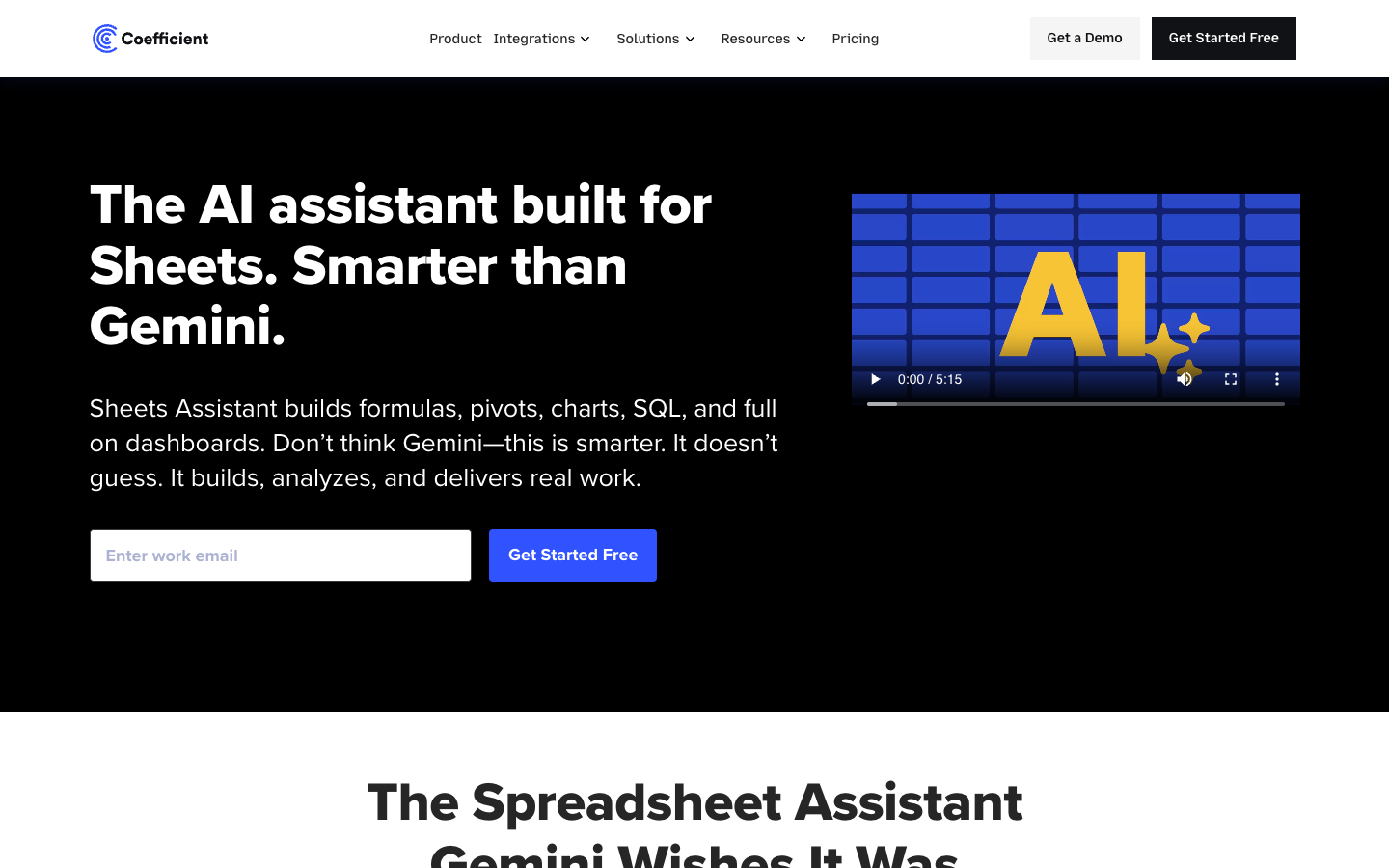 Coefficient Sheets Assistant product page