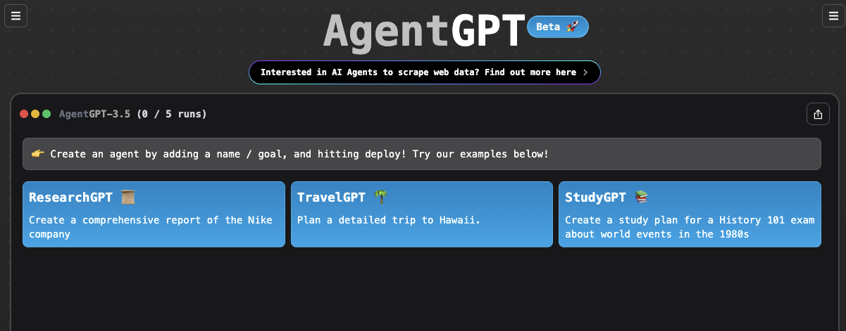 AgentGPT