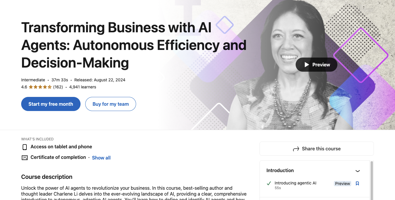 Transforming Business with AI Agents
