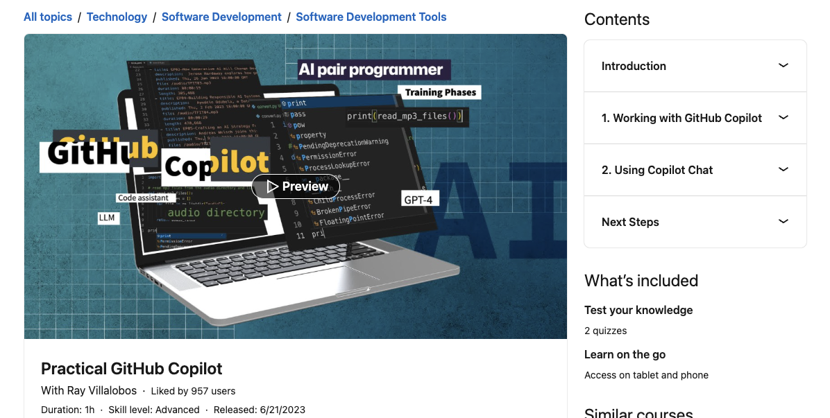 Practical GitHub Copilot