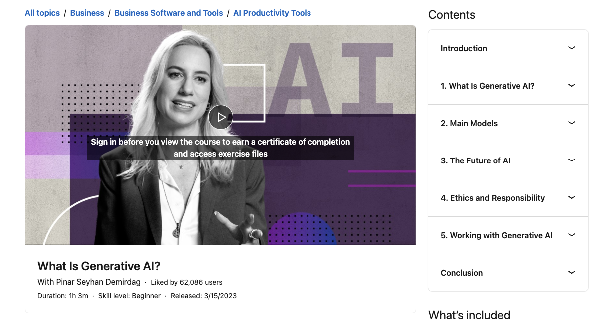 What Is Generative AI?
