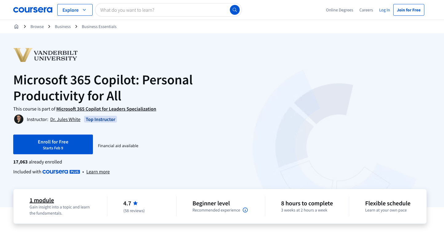 8 Best Microsoft Copilot Courses in 2025 (Free & Paid)