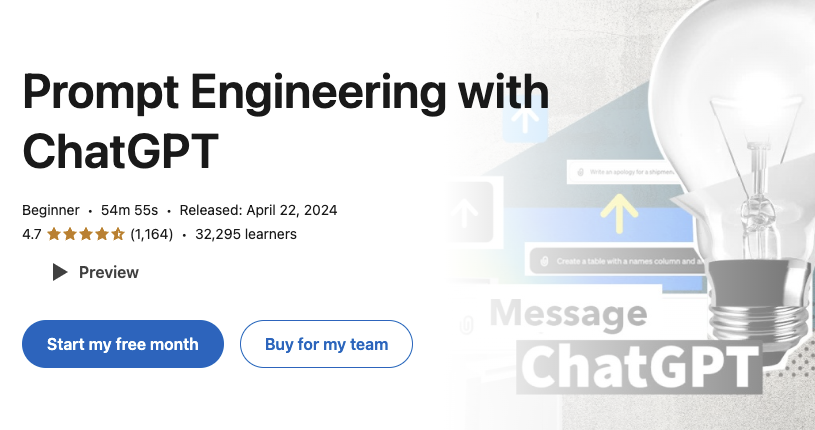 Prompt Engineering with ChatGPT