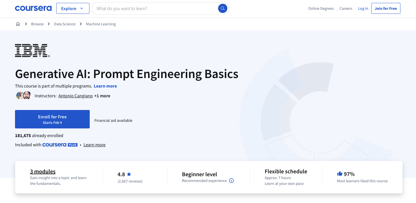 Generative AI: Prompt Engineering Basics