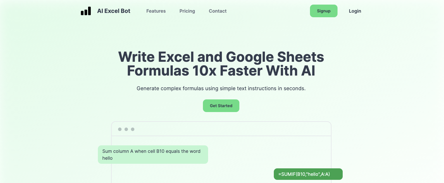AI Excel Bot