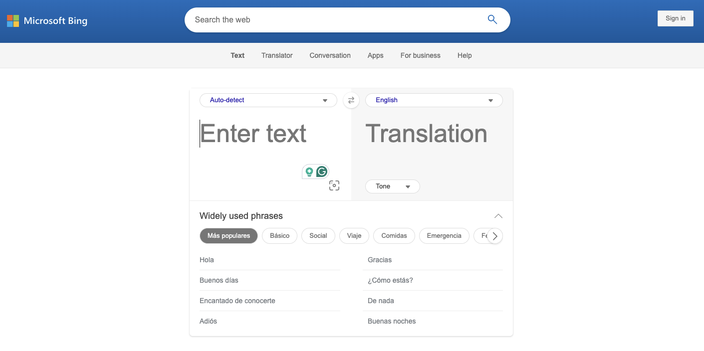 Microsoft Translator