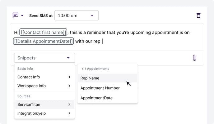 Snippets - Hatch Documentation