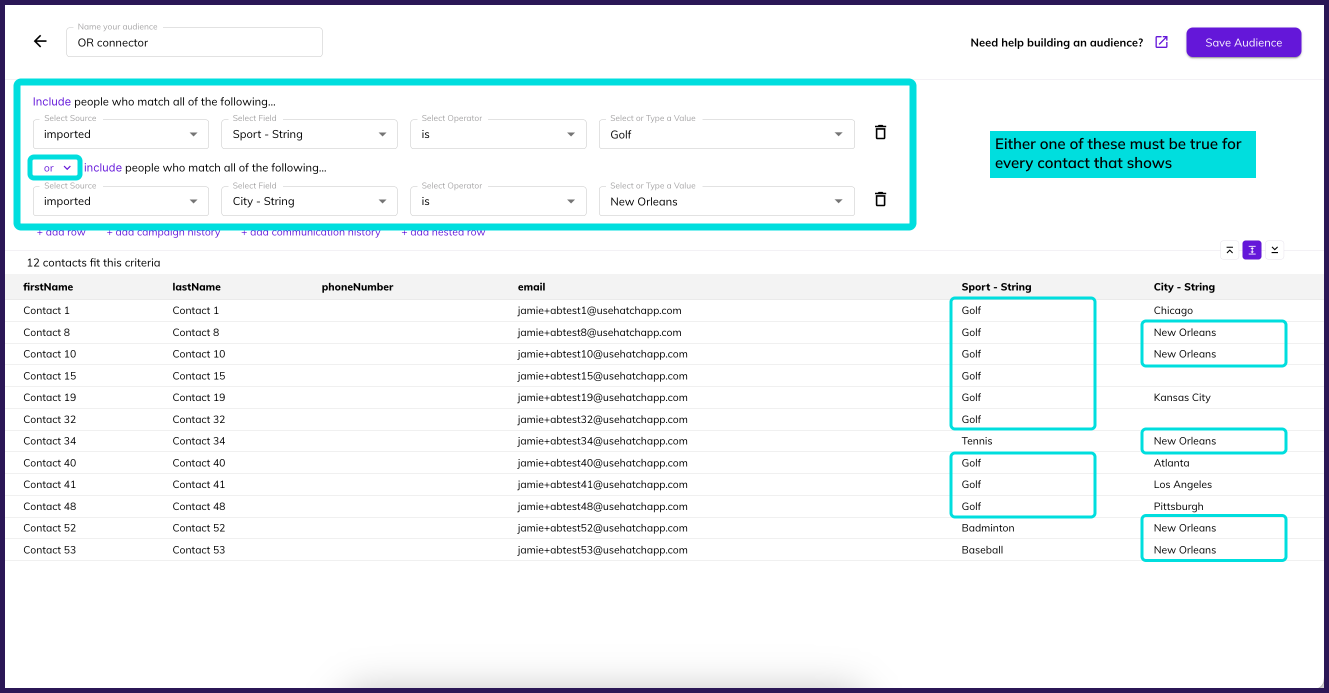 Audience Builder v2: Glossary and FAQ - Hatch Documentation