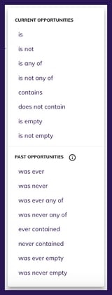 Text field operators