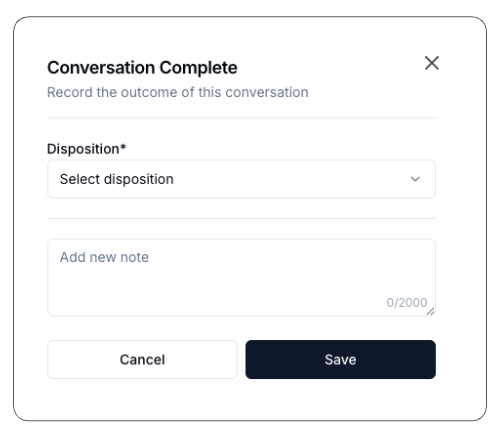Dispositions in Hatch - Hatch Documentation