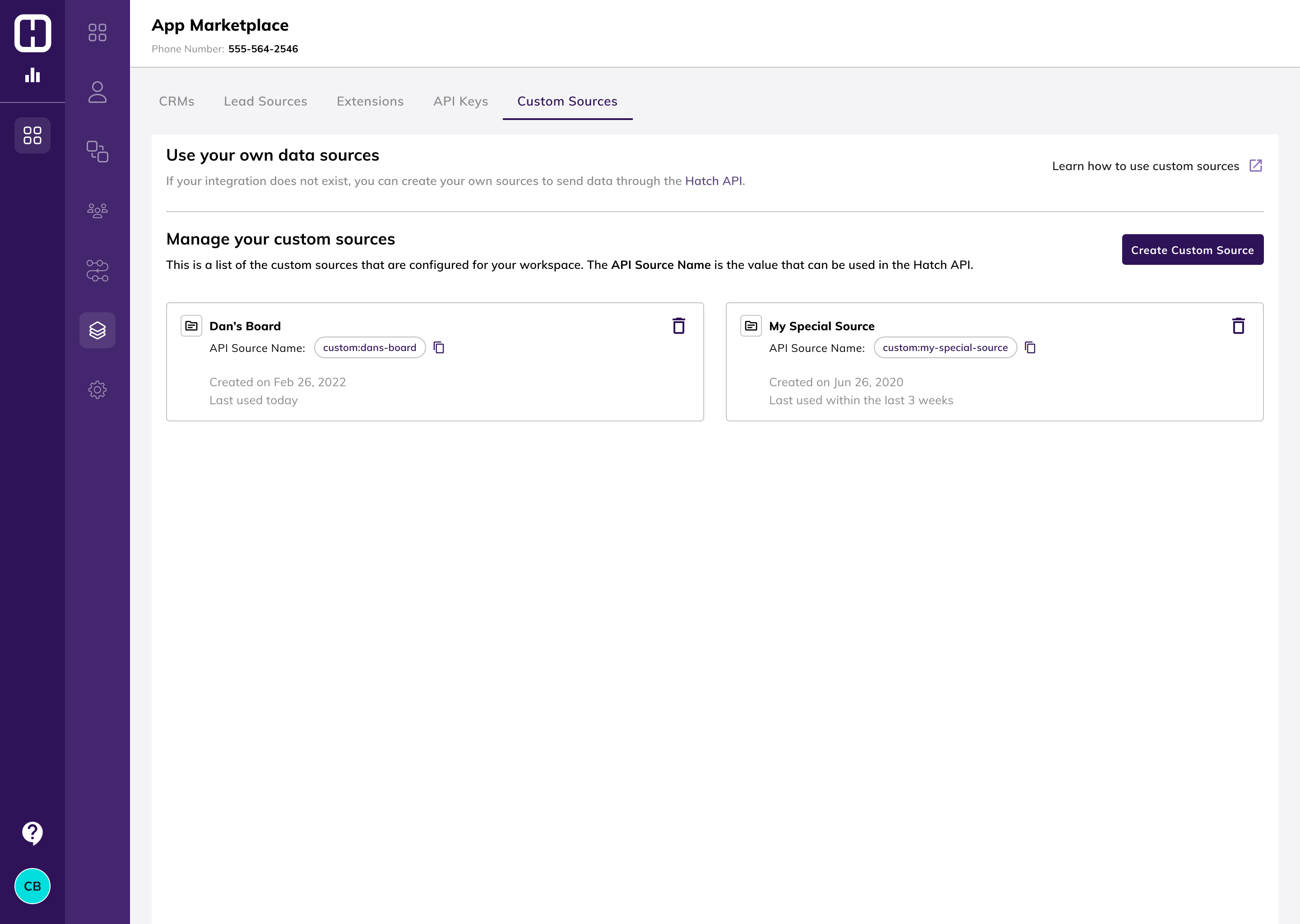 Hatch API Reference - Hatch Documentation