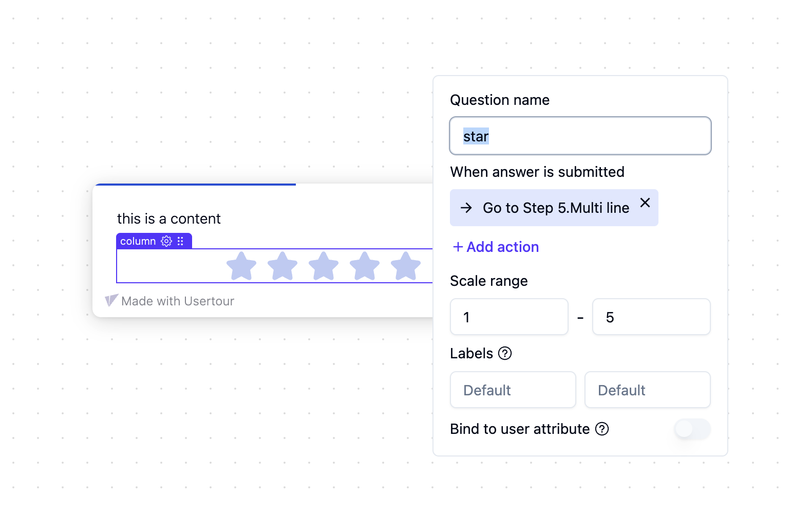Star rating