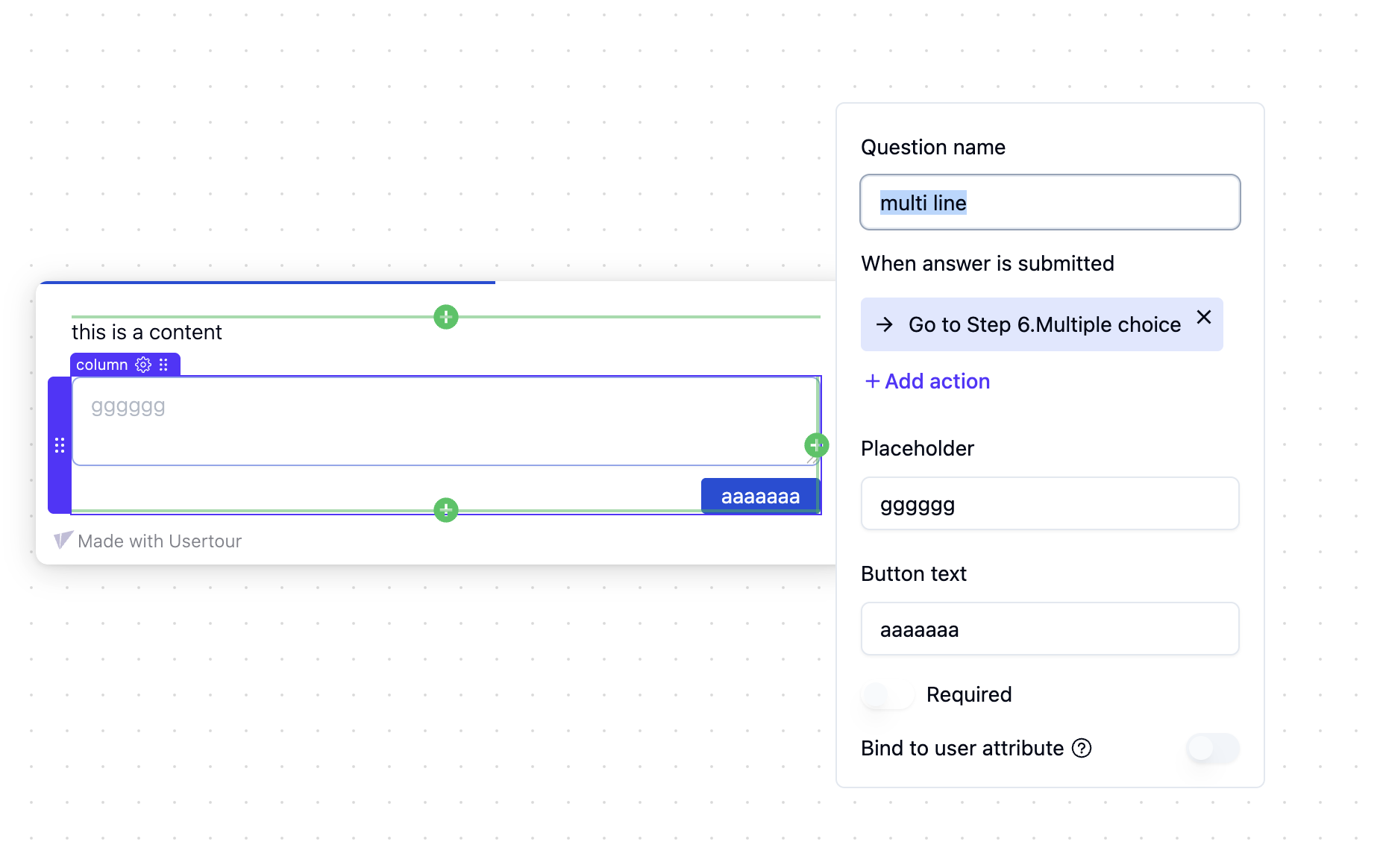 Surveys/NPS - Usertour documention