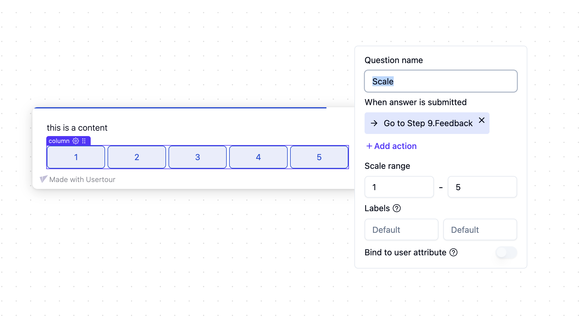 Surveys/NPS - Usertour documention