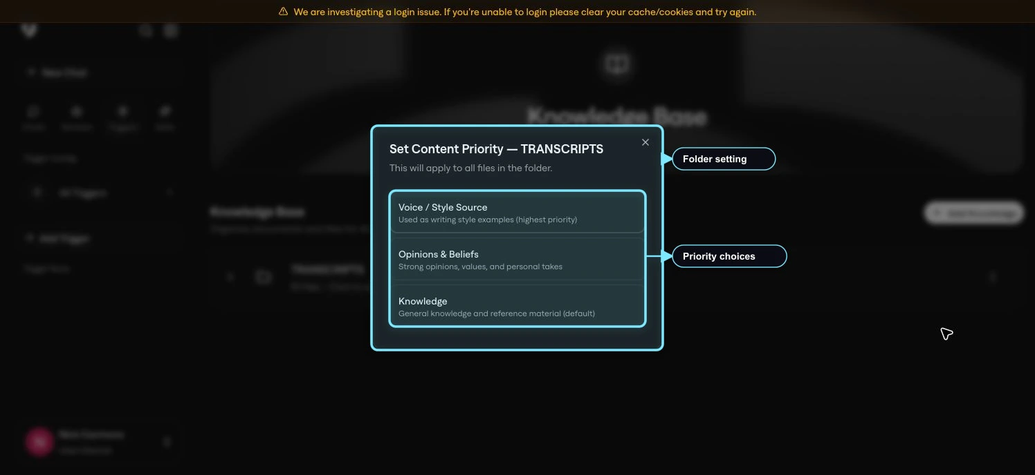 04 Content Priority Modal