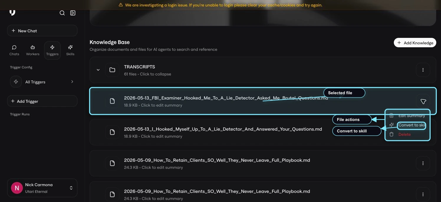 06 File Actions Menu