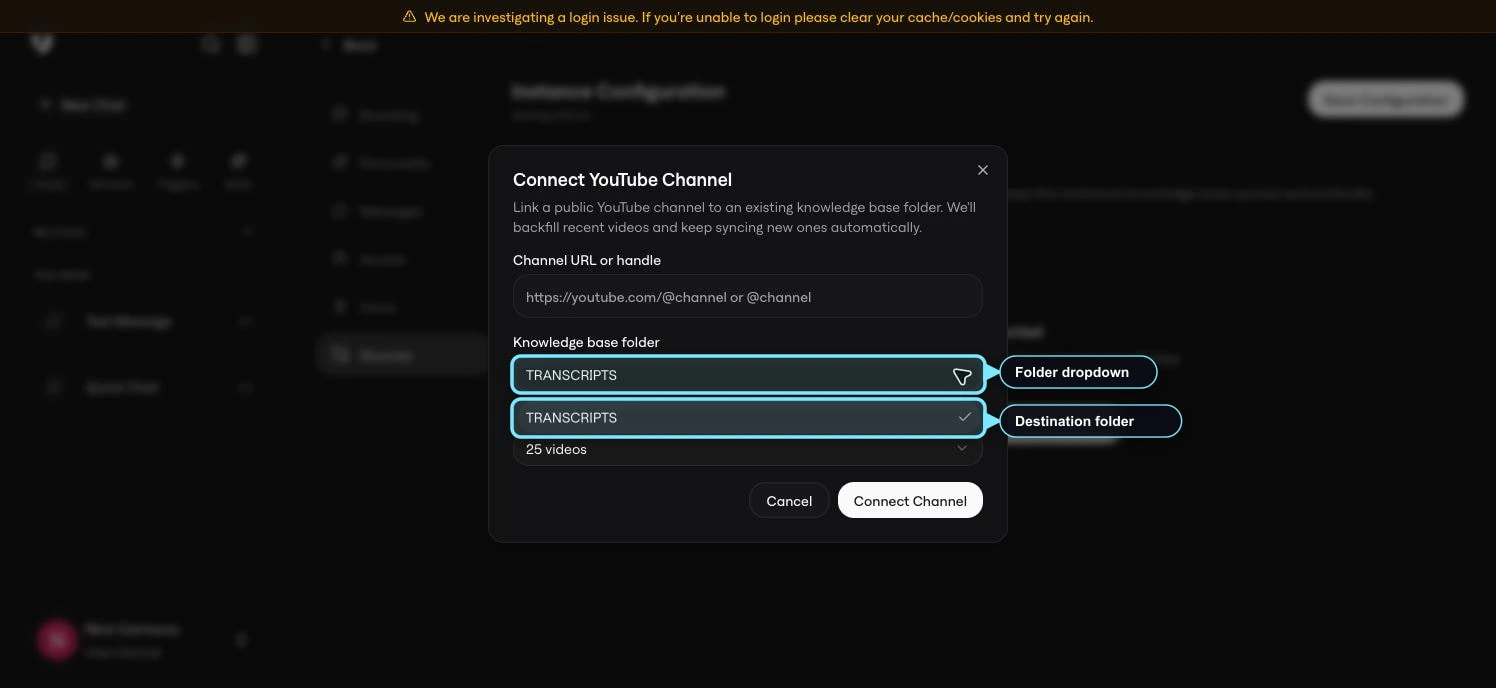 15 Youtube Folder Options