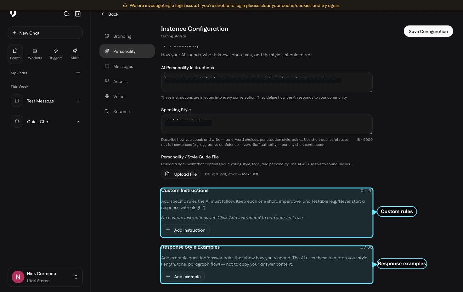 Sop2 Personality Rules Examples Current