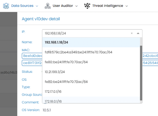 Select Ip Data Source