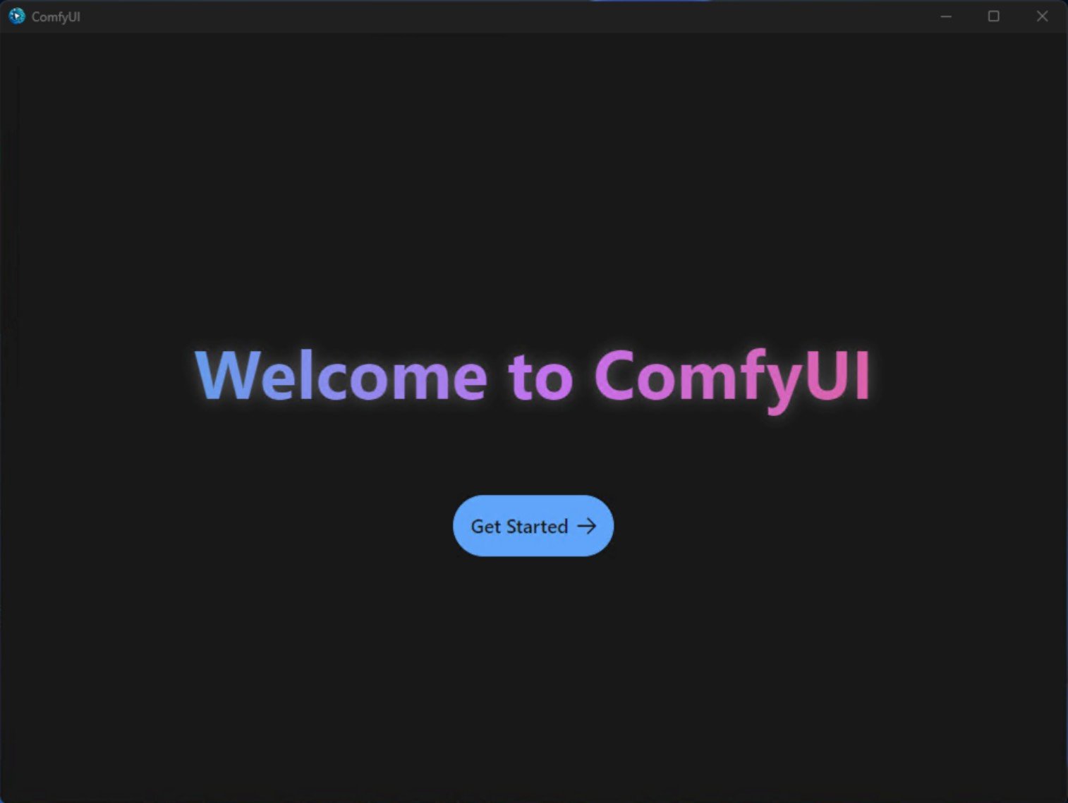 ComfyUI 安装步骤 - 起始