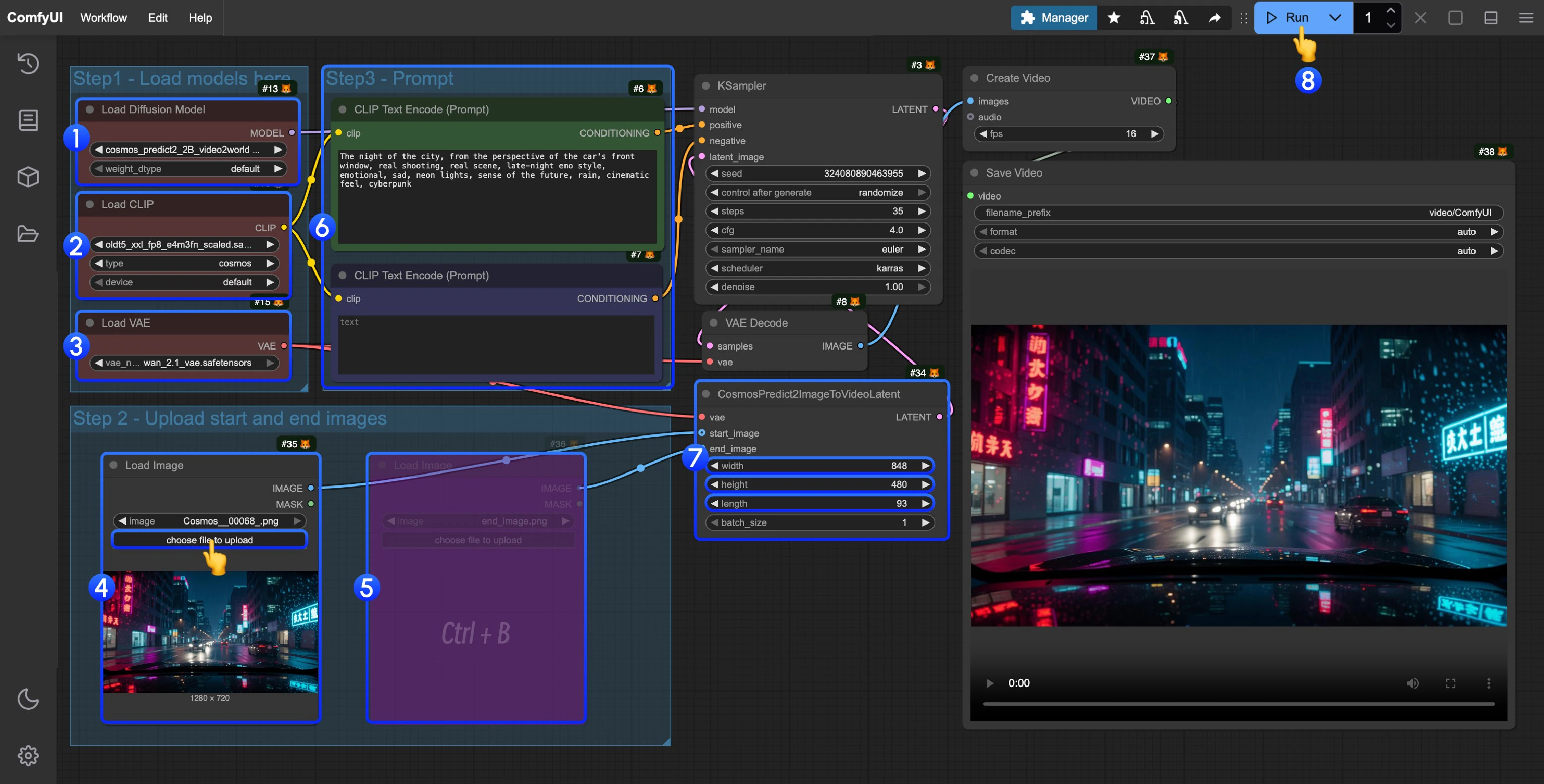工作流使用步骤图