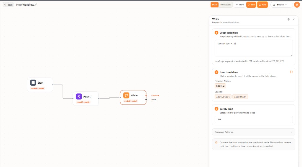 While node