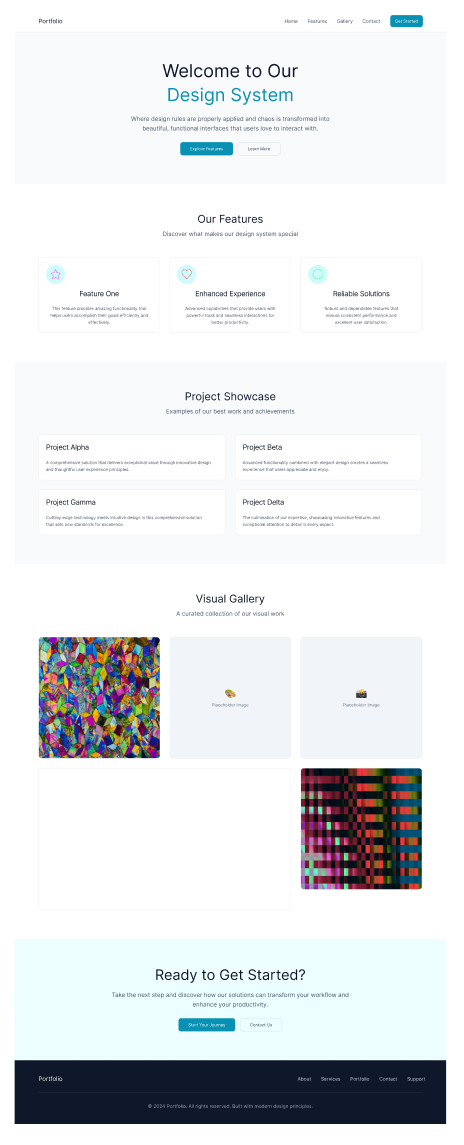 Final cleaned layout