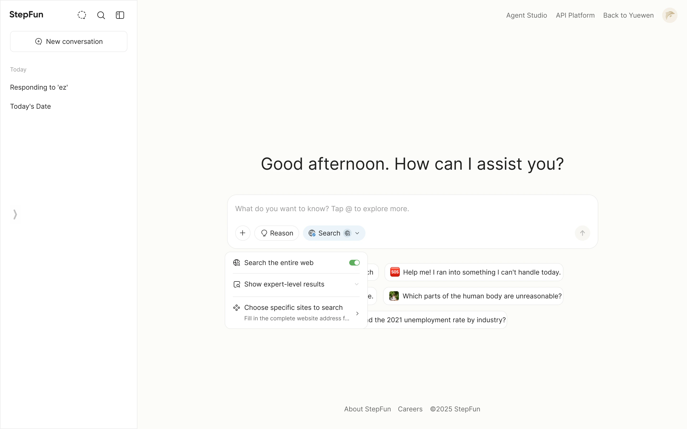 Homepage template 2